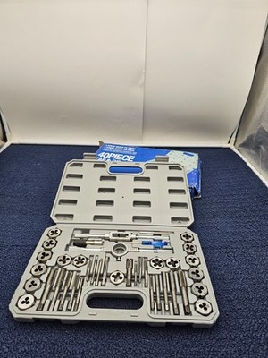 (40 PIECE) Tap and Die Metric / Large Sizes / Combination / 1'' OD Die