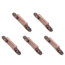  5 Pezzi Maniglie per Porte in Lega di Zinco Stile Europeo, Rustiche