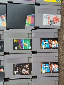 NES Console Bundle With 8 Controllers, NES Advantage, 4 Way, And 30 Games