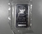 Silver 5 oz Sunshine Mint Bar