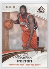 2005 SP Game Used Edition Rookie Authentics Bronze /100 Raymond Felton #120 0t1