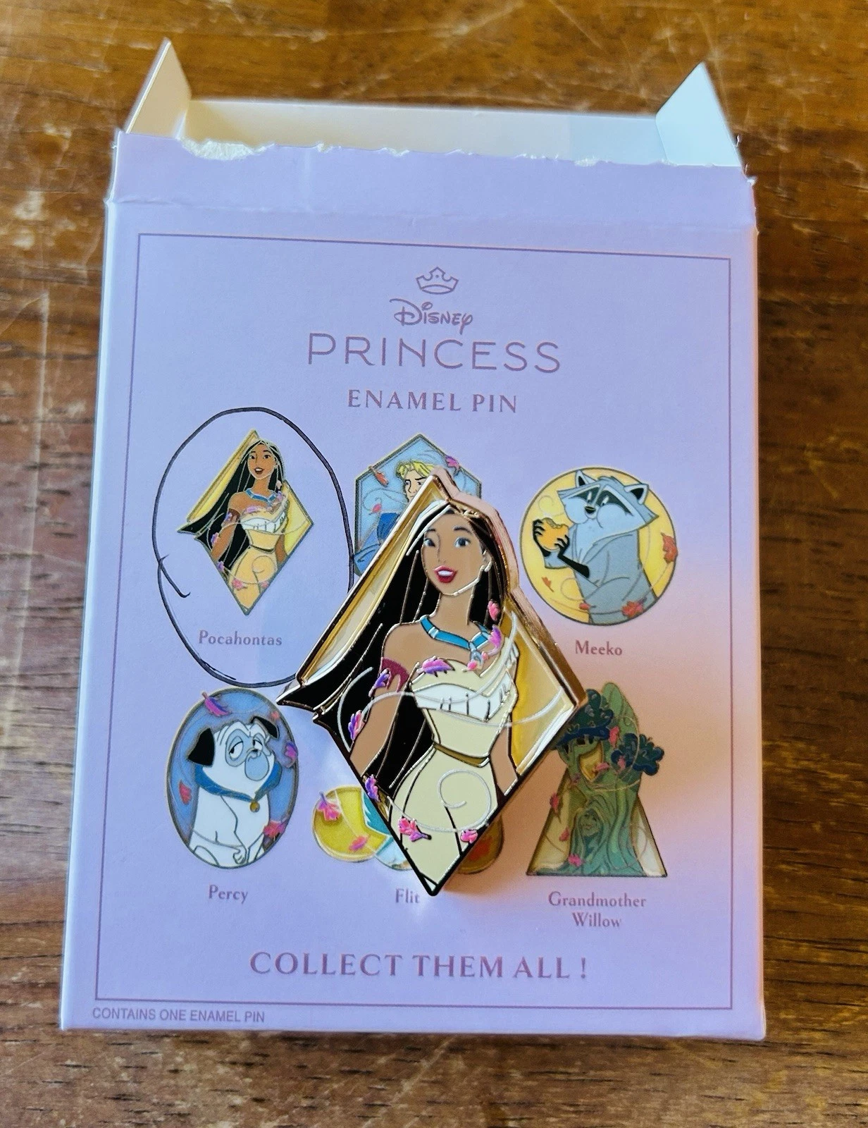Disney Pocahontas Characters Blind Box Enamel Pin - Pocahontas BoxLunch