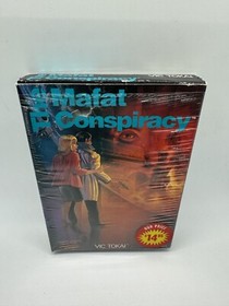Mafat Conspiracy Nintendo NES Complete CIB Rare Near Mint In Cello!!