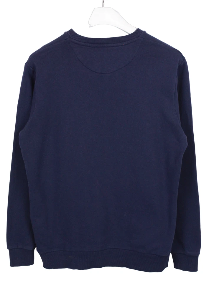 LYLE & SCOTT ML1111V Sudadera Para Hombre MEDIANA Pullover Cuello Redondo Logo Azul Foto 2 de 4