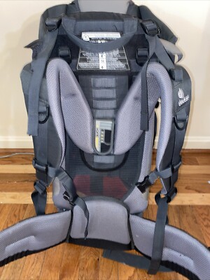 Deuter Kid Comfort 1 Child Carrier Framed Hiking Backpack Red