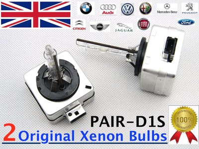 D1S HID Xenon Brenner OEM Direkter Ersatz PAAR - 4300k 6000k 8000k Farben NEU!