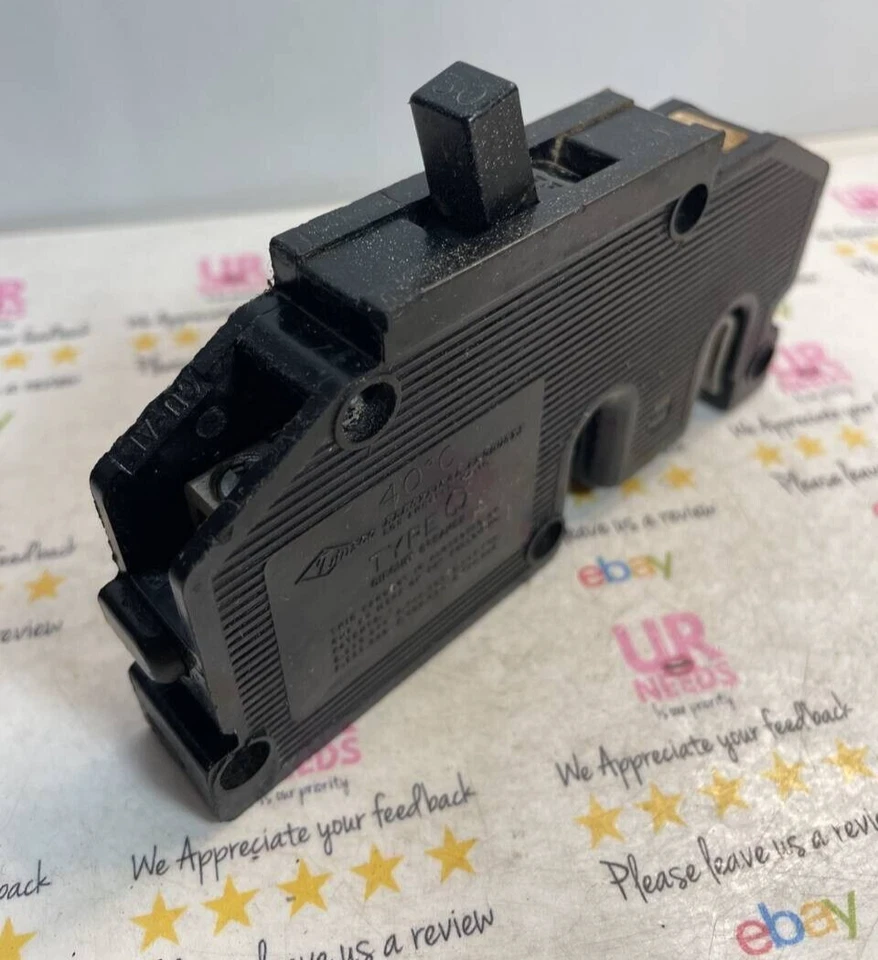 INTERRUPTOR DE CIRCUITO ENCHUFABLE ZINSCO GTE SYLVANIA 30 AMP TIPO Q - 1 POLO Foto 4 de 4