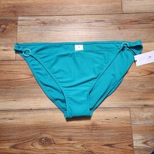 Shade  Shore Bikini Bottom Womens XL Teal Ring Detail NEW