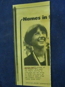 Vintage Dorothy Hamill Olympic Gold Medal Figure Skater Vintage Wire Press Photo Ebay