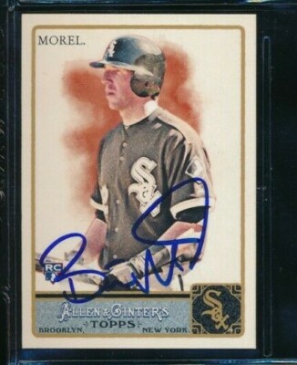  2011 Allen & Ginter Autograph Card #273 Brent Morel Signed auto autograph swsw6
