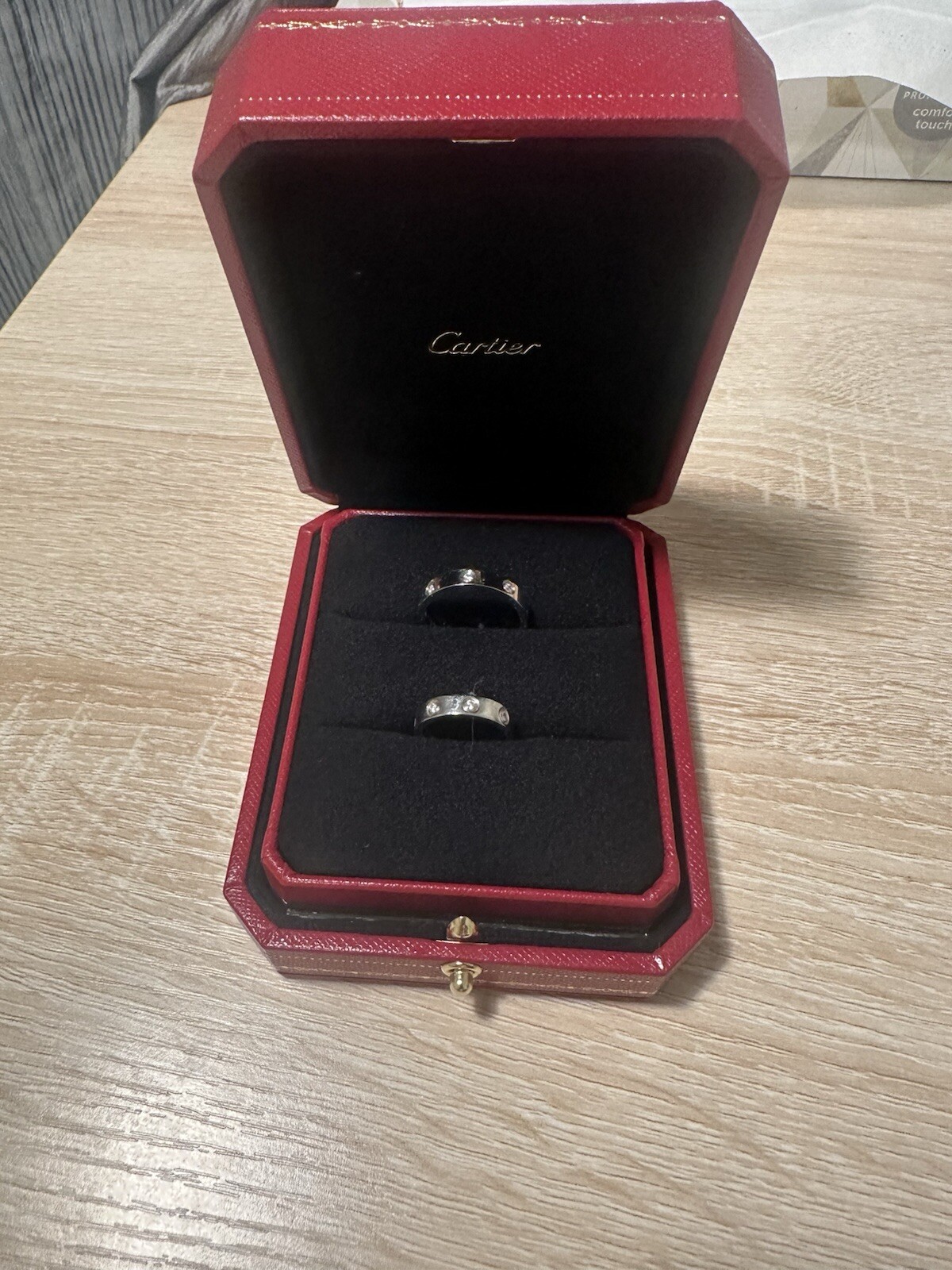 Elegant Cartier Love Wedding Band for Couples-image