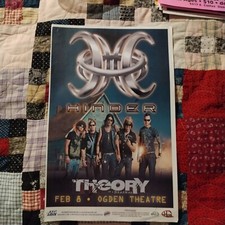 Theory Of A Deadman Autographed Rare Concert Flyer