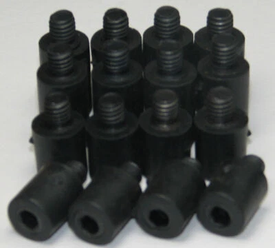 Charnwood Set of 16 spare Rubber Pads For Woodturning Chuck Flat Jaws