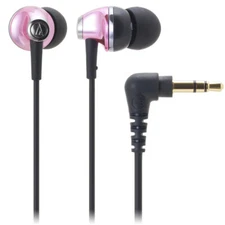 Audio Technica CK313M Pink In-Ear Earbuds, New!