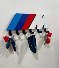 BMW Wall Key Holder - Stylish and Durable Key Organizer for BMW Enthusiasts, Mod