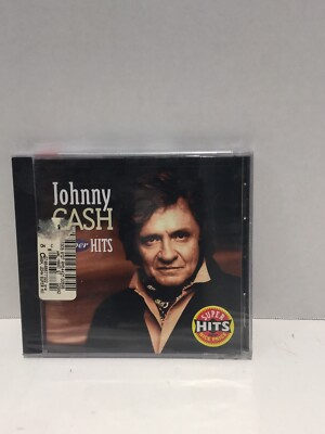 Super Hits - Audio CD By Johnny Cash New and Factory Sealed
