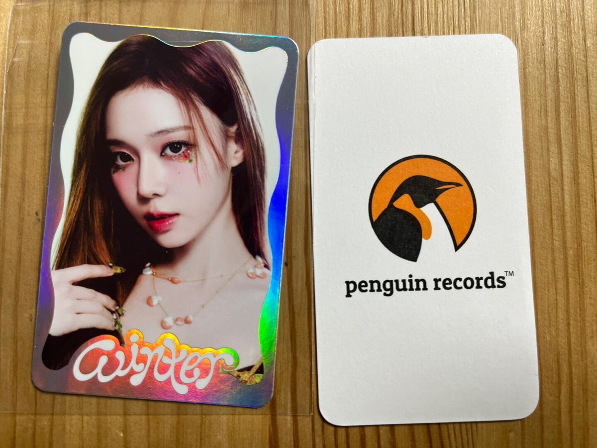 aespa ウィンター Better Things トレカセット2 aespa - Better Things TRADING CARD A B ver. PHOTO CARD KARINA