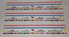 Vintage 1997 NAVY SHIPS MILITARY SUB MRS. Grossman's Design Lines Stickers - 3