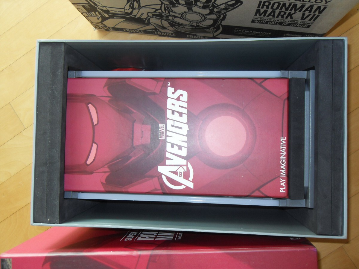 Play Imaginative 1/6 Scale SUPER ALLOY IRON MAN MARK VII with Hall 