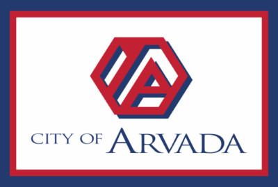 Aufkleber Arvada City Colorado Flagge 12 x 8 cm Autoaufkleber Sticker