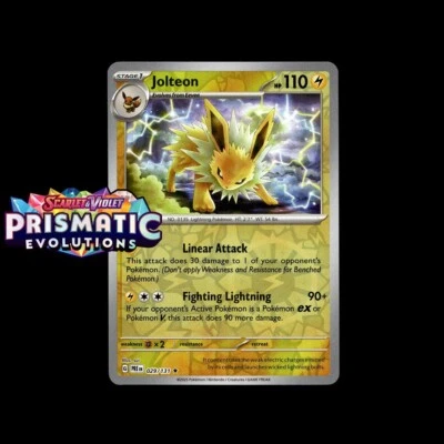 Jolteon 029/131 Prismatic Evolutions for sale | eBay