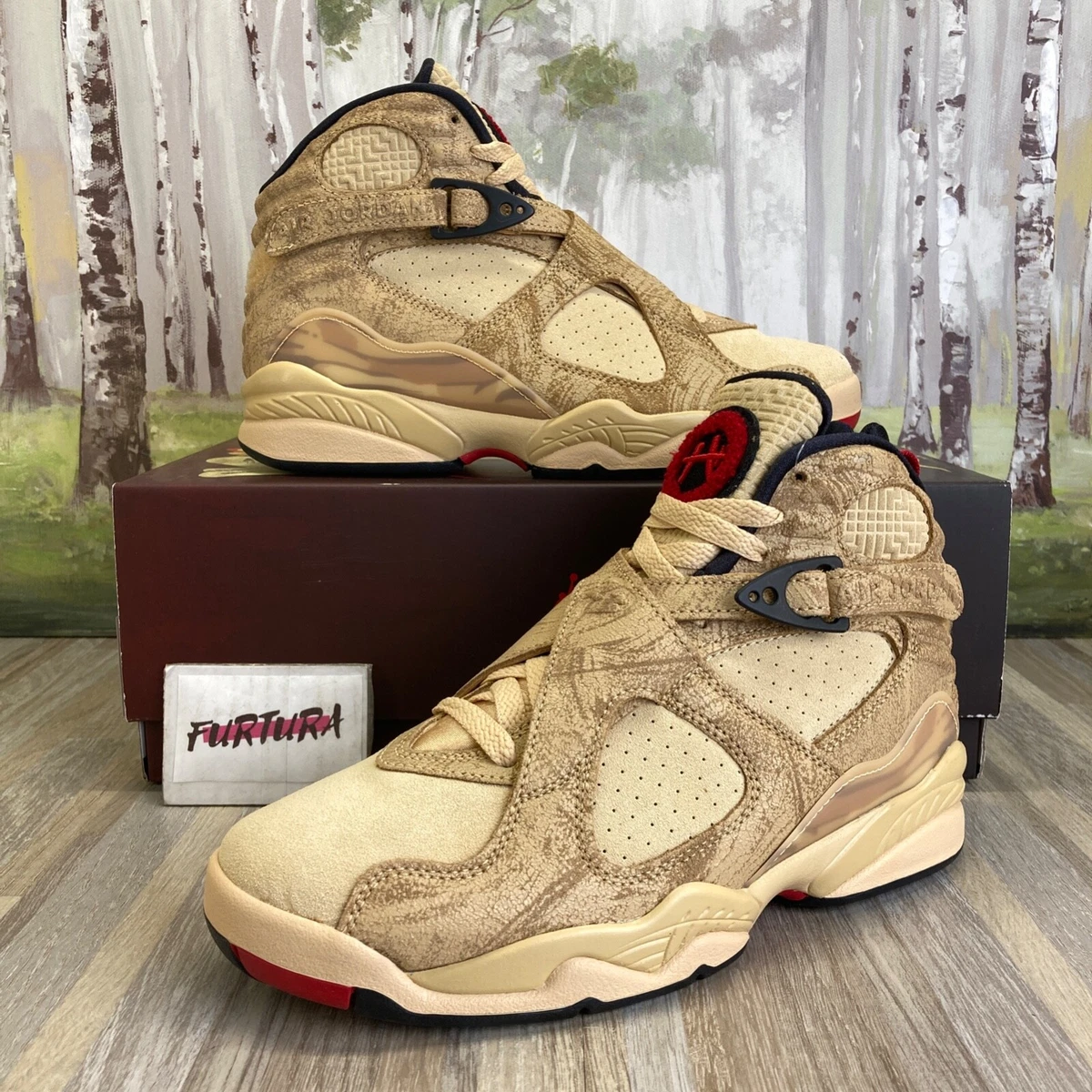 Nike Air Jordan 8 Retro SE RUI Brown Black DO2496-700 Size 6M ...