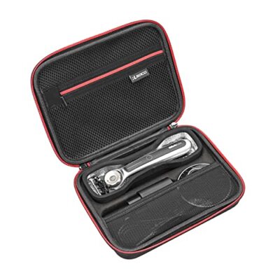 Carrying Case Compatible With Gillette Heated Razor for Men (Black)