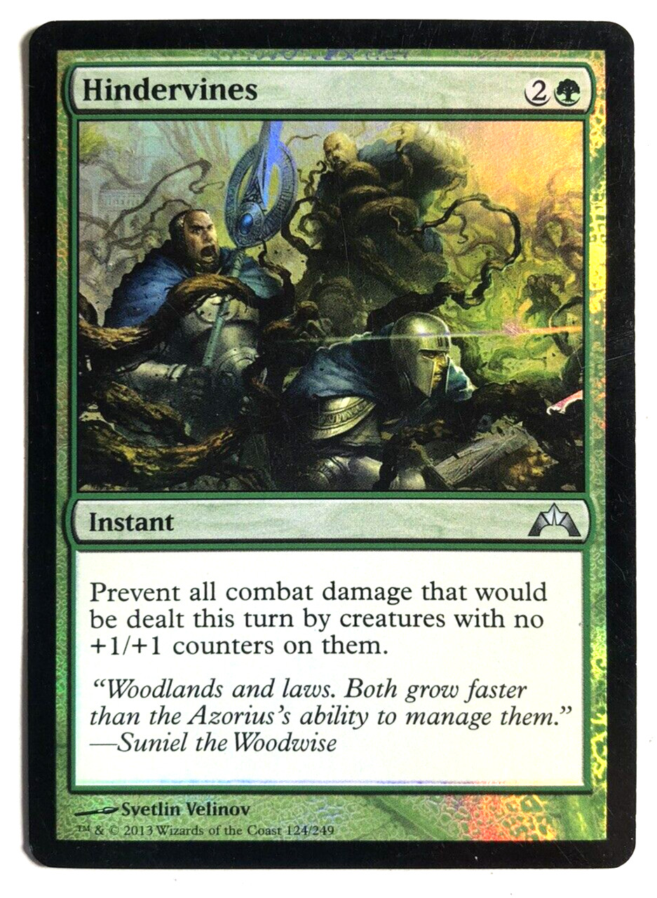 Hindervines FOIL 124/249 Gatecrash MTG Magic the Gathering LIGHTLY PLAYED LP