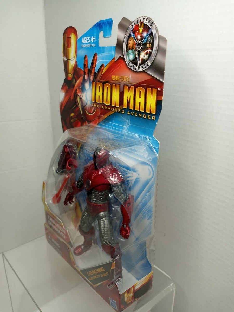 Hasbro Marvel Studios Iron Man Armored Avenger Legends Crimson
