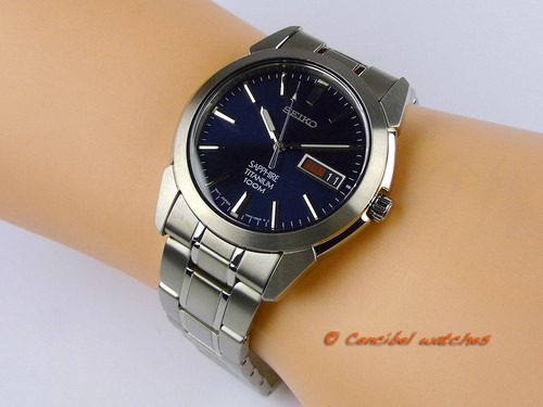 Seiko Sapphire SGG729P1 Titanium Day 