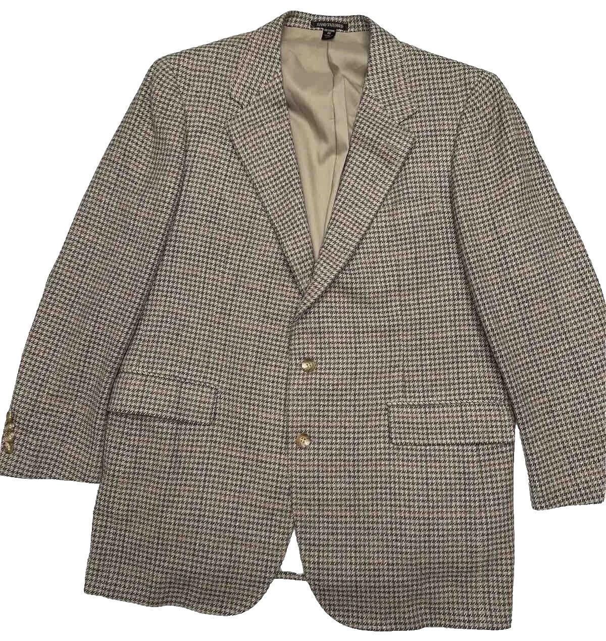 Handmade Wool Checked Suits & Blazers for Men
