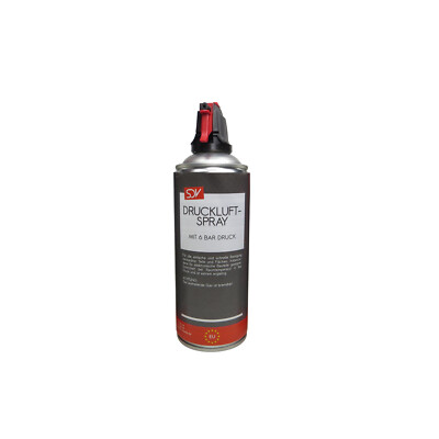 1x DRUCKLUFTSPRAY 400 ml !! 6 BAR !! Air Duster Druckluft Spray Luftspray LUFT