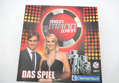 MEIN MANN KANN / Clementoni / Brettspiel / Gesellschaftsspiel