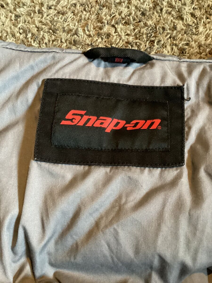 Snap On Tool Mens Hooded Size XL Black Quilted 80ZNX Winter Snap On Tool Mens Hooded Size XL Black Quilted 80ZNX Winter