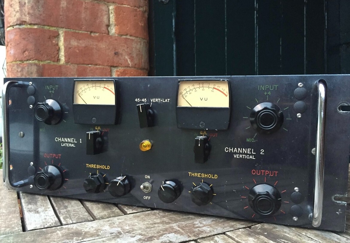 Very rare 1960's MCI Tube Compressor Limiter Original VU Meter