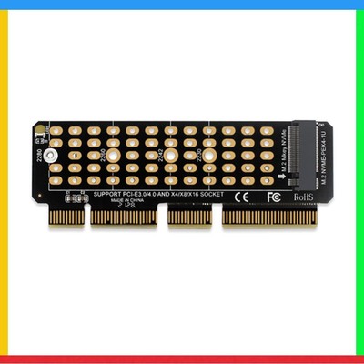 SSD M.2 NVME zu PCI-E 4.0 X4 Riser-Karte PCI-Express X4/X8/X16 Schlüsseladapter