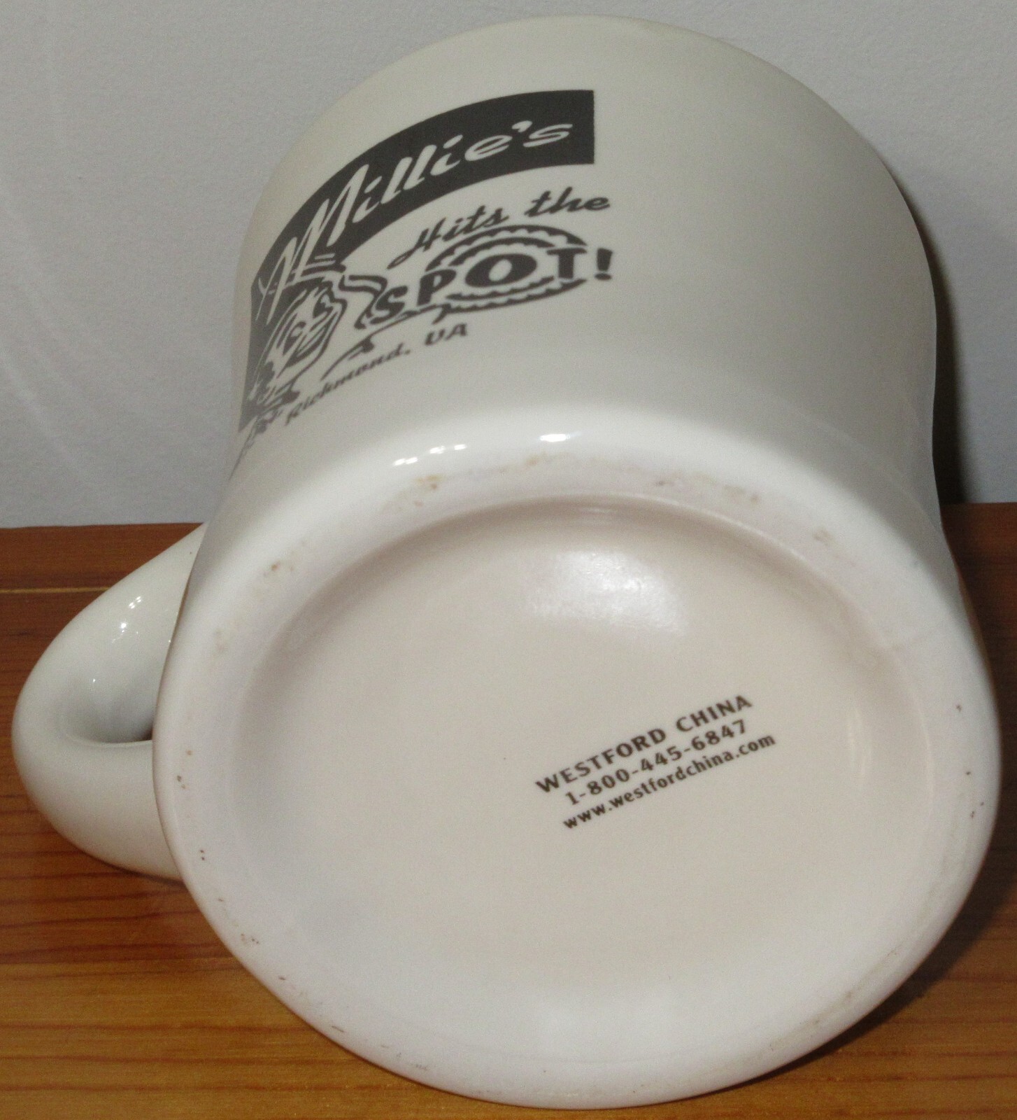 Millie's Hits the Spot! Richmond, VA Westford China Restaurant Souvenir Mug Cup eBay