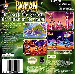 Rayman Advance (Nintendo Game Boy Advance, 2001)