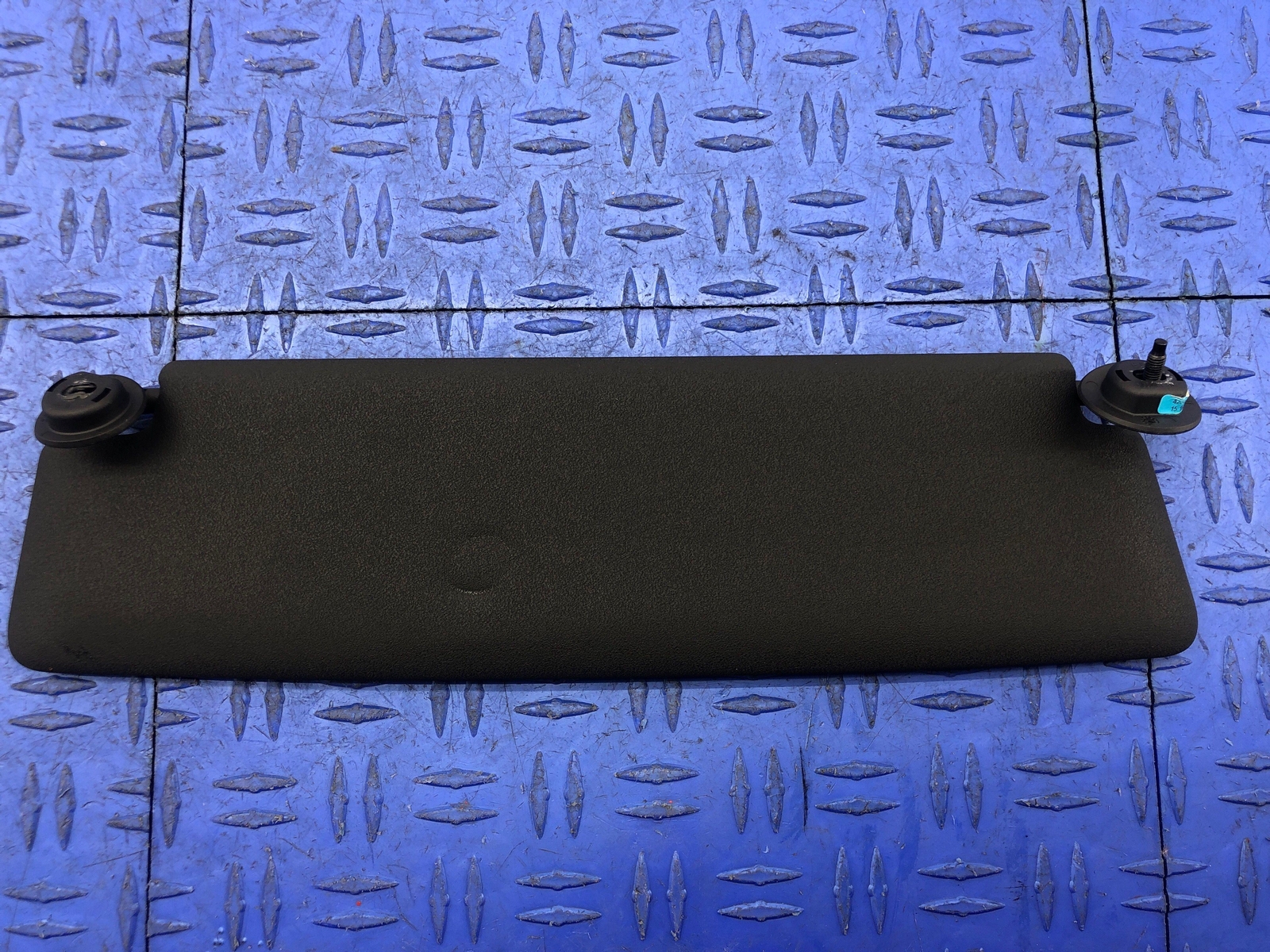 2008-2015 AUDI R8 FRONT RIGHT BLACK SUN VISOR 420857552A25M OEM