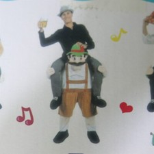 Adult Mascot Guy Ride On Beer Oktoberfest Halloween Costume  New in Box