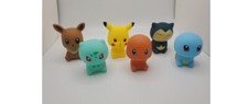 Set of 6 Pokemon Bath Toys - Great Christmas Gift - Perfect Gift for Kids