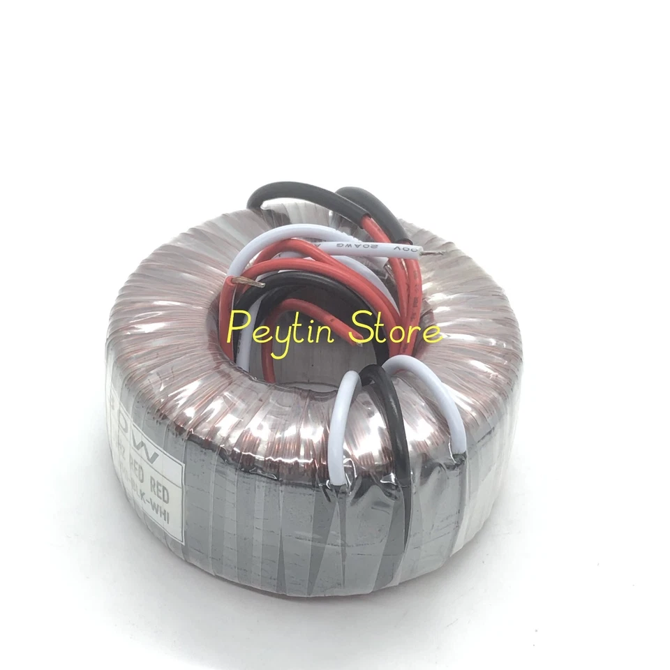  9~36V Power Amplifier Audio Ring Transformer 30W Input 110V~380V Output Double - Image 3 of 4