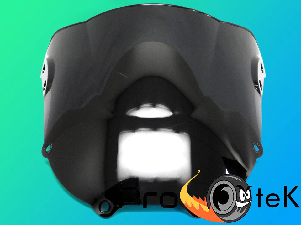 Honda CBR900RR 893 1994-1997 ABS negro humo doble burbuja parabrisas Foto 2 de 3