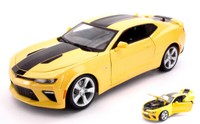 Maisto 1/18 Chevrolet Camaro Ss 2016 Gelb Statisches Modell Diecast