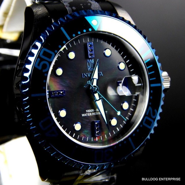 invicta grand diver black