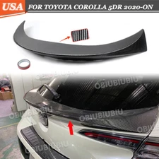 Fit For Toyota Corolla Hatchback 19-24 Rear Tailgate Mid Middle Spoiler JDM Wing