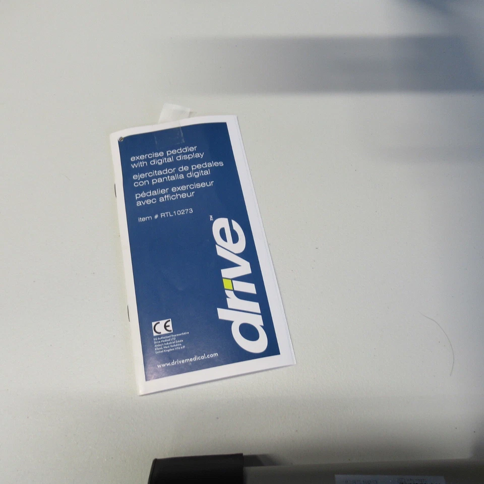 Drive Medical RTL10273 Deluxe Folding Exercise Peddler w/Electronic LCD Display - Image 4 of 4