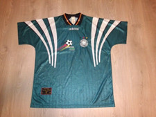 Vintage Rare Germany 1996 Away Adidas Football Soccer Jersey Shirt Kit Trikot XL