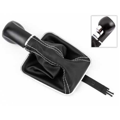Pomello Del Cambio Leva 5 Marce Cuffia Nero Per Opel Zafira B A05 (2005 - 2015 - Picture 4 of 9