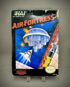 1989 Air Fortress Nintendo NES Complete - Authentic - CIB Comes w Protector Case